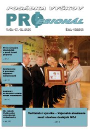 Časopis Profesionál č. 10 ze dne 17. 12. 2009